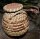 Round basket with lid