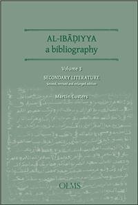 Al-Ibadiyya. A Bibliography, Vol. 3