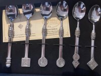 Löffel im Omanischen Design, 6 Stück