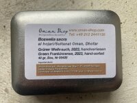Weihrauch Oman grün; 40g Dose, neue Ernte