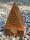 Weihrauchbrenner aus Holz, Pyramidenform, groß