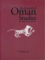 The Journal of Oman Studies - Volume 16