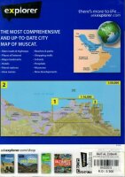 Muscat Map blau, Hardcover, 1:16.000